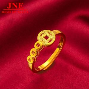 Nouvelle bague <span class=keywords><strong>pour</strong></span> <span class=keywords><strong>homme</strong></span> plaquée or, motif abaque porte-bonheur, imitation or vietnamien, bijoux de mode <span class=keywords><strong>pour</strong></span> <span class=keywords><strong>homme</strong></span> - Product Image 4
