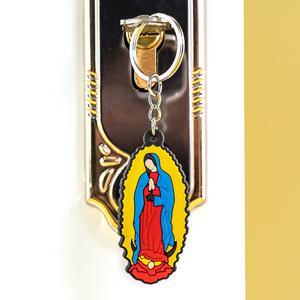 Bán buôn tùy chỉnh mới đến Tôn Giáo Móc khóa phong cách độc đáo nhiều chủ đề Quà Tặng tùy chỉnh PVC 2D keyrings - Product Image 3