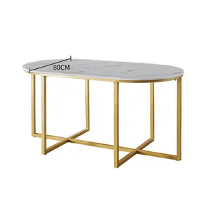 Marble dining table and chair combination household small apartment table modern minimalist creative folding dining table