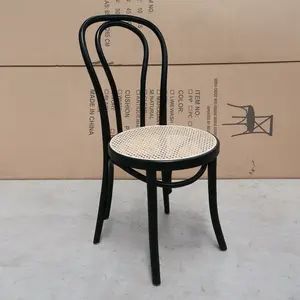 الفرنسية bentwwood أنماط الخشب المواد النسخ المتماثل الروطان جوفاء وسادة thonet كرسي