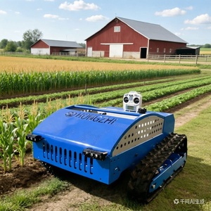 เครื่องตัดหญ้าอุตสาหกรรมแบบ DIY ที่ดีที่สุด 3000W พร้อมรีโมทคอนโทรล แบบครอว์เลอร์ สำหรับสวน ระบบ Zero Turn ขนาดเครื่องยนต์ 196cc และ 190cc - Product Image 2