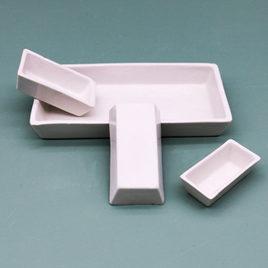 Recipiente Rectangular de Porcelana Tangshan de 50x28 60x30mm, Resistente a Altas Temperaturas, Equipo de Calentamiento para Laboratorio - Product Image 1