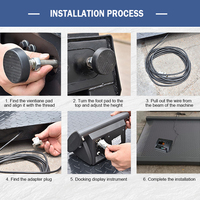 Balance au sol 2T 3T avec rampe Grande plate-forme Balance électronique au sol pour animaux d'élevage Balance à profil bas