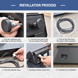 2T <span class=keywords><strong>3T</strong></span> Boden waage mit Rampe Große Plattform Elektronische Boden waage Tiervieh Low Profile Waage - Product Image 5