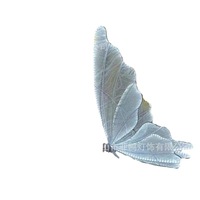 Décorations de plafond pour mariage, centres de table suspendus, éclairage LED, ampoules jaunes et blanches, AC 110V 220V, décoration lumineuse en forme de papillon
