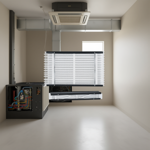 Filtre de fournaise HVAC 16 x 28 x 4 Merv 13 plissé pour une meilleure qualité de l'air - Product Image 2