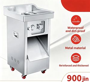 Machine à découper la viande à bas <span class=keywords><strong>prix</strong></span>, scie à viande, machine de découpe de viande fraîche, machine à couper en cubes le bœuf et le poulet, vente chaude - Product Image 3