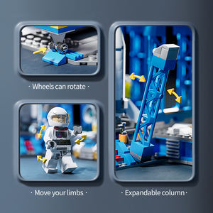 Serie di blocchi spaziali 2025 CAYI set di blocchi per bambini e stazioni aerospaziali per bambini - Product Image 3