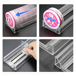 Rodillos para Estantes en Oferta, Sistema de Exhibición de Doble Cara, Empujador Automático de Dulces para Supermercados - Product Image 5