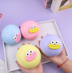 Balle anti-stress extensible amusante de 10 cm, jouet sensoriel pour la relaxation et la concentration, cadeau pour enfants et adultes, garçons et filles - Product Image 2