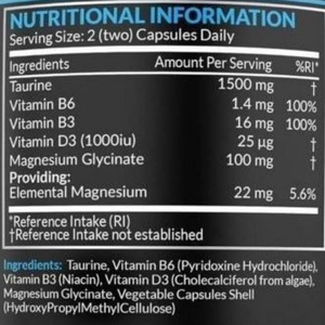 Cápsulas de Taurina para Adultos, Gran Venta |   Suplementos Herbales OEM/ODM - Product Image 2