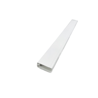 Nouveaux modèles de câbles de câblage Chemin de câbles électriques en plastique 1 pouce décoratif PVC réseau OEM