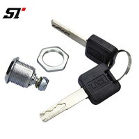 Kunci Cam Hex MS845 dari Paduan Seng untuk Kunci Kabinet Kotak Distribusi Peralatan Listrik