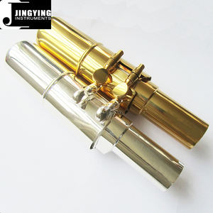 2024 Jingyingサックスアクセサリー、卸売高品位純銅金/銀メッキプロフェッショナルバリトンサックスマウスピース - Product Image 2