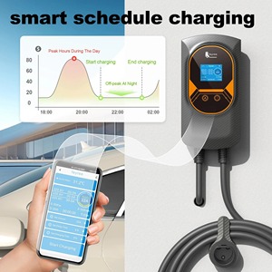 New feyree GBT 7kW 32A 1phase Wallmount EV AC Charger Station with WIFI APP <b>Remote</b> <b>Control</b> RFID Card Wallbox EV Charger - Product Image 4