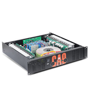 NUEVO Amplificador de Potencia Profesional CA9 de Doble Canal, 600W, 8ohm, Clase H, Metálico, para Escenarios, Iglesias, Salones, Altavoz de 15 Pulgadas, Resistente y Robusto - Product Image 5