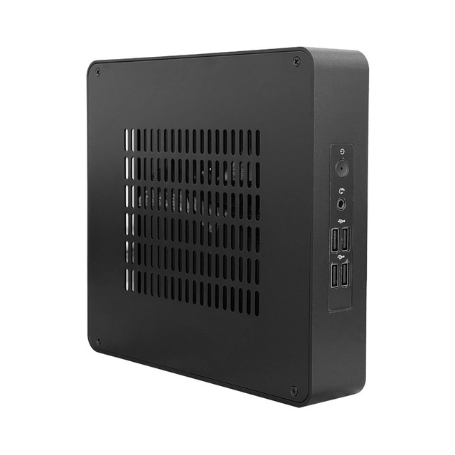 SKTC Star Kai Tian TA45 Aluminum Ultra-thin Household Office High-end Computer Case Supports Mini-ITX Industrial Control Stock