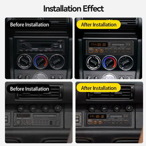 วิทยุติดรถยนต์ JMC 1Din ดีไซน์ย้อนยุค ทันสมัย รักษาลักษณะเดิม รองรับ MP3 สำหรับรถยนต์คลาสสิก - Product Image 3