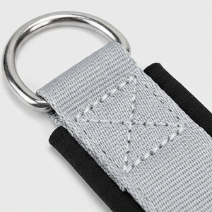 สายรัดพิลาทิส Senya Reformer แบบมีห่วงโลหะรูปตัว Y พร้อมห่วงรูปตัว D สีดำ สายหนา ทนทาน สำหรับใช้ในสตูดิโอพิลาทิส รับประกัน <span class=keywords><strong>3</strong></span> ปี บุหนา - Product Image 2