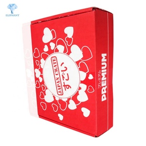 Custom Fancy Design Attractive <b>Red</b> Color Printing Christmas Candy <b>Box</b> - Product Image 3