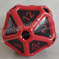 Dés gonflables amusants D20 en PVC de haute qualité pour jeux de fête – Prix direct usine