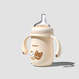 Vente Chaude <span class=keywords><strong>Biberon</strong></span> Nouveau-Né avec Paille Gobelet en Silicone Anti-Coliques <span class=keywords><strong>Tétine</strong></span> pour Bébé École Maternelle et Produits pour la Maman - Product Image 4