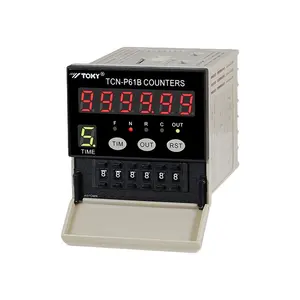 TOKY 72*72mm 100-240V 6 Digits Display F N R C Mode Output Thumb Switch Digital Counter Meter