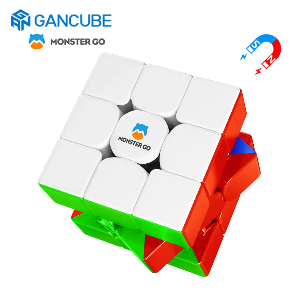 GAN MG356 M 3X3X3 MG3 EDU 3*3 Magnetic Magic Cube Speed Puzzle Children Fidget Toys 3x3 Professional Cubo Magico