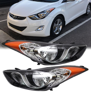 Czkoauto phía trước ánh sáng đèn pha phía trước ánh sáng đèn pha USA cho Hyundai Elantra 2012 2013 2014 2011 - Product Image 2