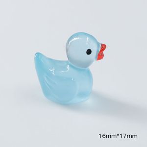 Trong suốt ba chiều nhựa đồ chơi vịt Phụ kiện cho DIY Thủ công mỹ nghệ nhà búp bê mặt hàng trang trí - Product Image 6