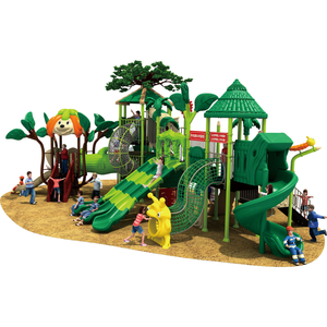 Scivolo di plastica educativo parco a tema della città grande attrezzatura per il divertimento all'aperto altro parco giochi - Product Image 2