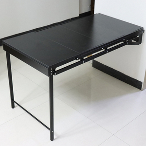 Mueble Extensible, Escritorio, Estante de Pared <span class=keywords><strong>Plegable</strong></span> de 4 Niveles, Estante Giratorio, <span class=keywords><strong>Mesa</strong></span> de Comedor, Estante Convertible Hidráulico Montado en la Pared - Product Image 2