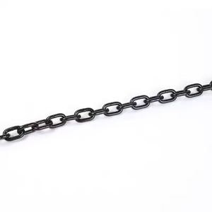 Chaîne en acier de 6mm 7mm 8mm, limite de charge de travail de 0.75 2 tonnes (WLL), finition polie, avec lien de réparation - Product Image 6