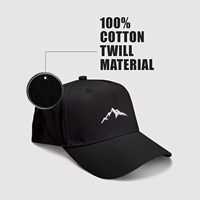 Casquette de baseball unisexe à 6 panneaux, personnalisée et brodée par GotPrint, réglable avec fermeture à boucle, 100% coton, lavage à la main uniquement
