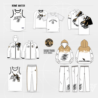 Basketman fournit des services de conception gratuits ODM Ensemble de sweat à capuche de haute qualité Basketball Football Training Wear Apparence Wear