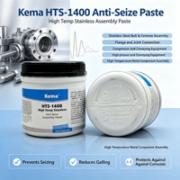 Pâte anti-adhérente haute température en acier inoxydable Kema HTS-1400 -180~1200 ℃   Protection anti-galling pour boulons et brides en acier inoxydable