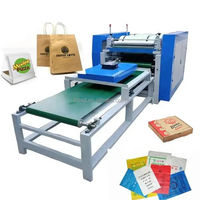 Machine à fabriquer des sacs en papier tissé PP de petite taille (1 à 6 couleurs) avec impression, machine à imprimer des sacs de shopping