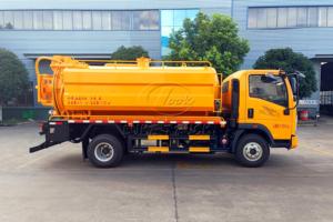 รถดูดสิ่งปฏิกูลแบบเจ็ท 4x2 ยี่ห้อซิโนทรัค รุ่น M3 ขนาดถัง 10 ลูกบาศก์เมตร ผลิตตามสั่งจากโรงงาน, รถทำความสะอาดท่อระบายน้ำและถังบำบัดน้ำเสีย ยี่ห้อเว่ยไช่ พาวเวอร์ - Product Image 3