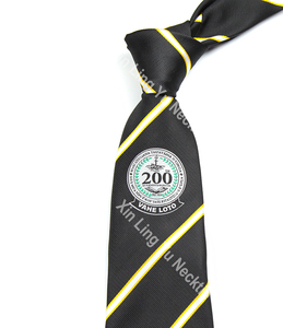 Fabricante de Corbatas Personalizadas Ecológicas con Logotipo Personalizado, Corbata Tejida con Logotipo, Corbatas para Graduación, Uniformes Universitarios, Cravates - Product Image 2