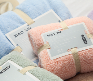 Coral Fleece <strong>Towel</strong> Bath <strong>Towel</strong> Gift <strong>Box</strong> with Portable Gift Set of 3 Pieces - Product Image 6