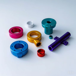 Componentes Estructurales de Aleación de Aluminio Mecanizados por CNC Personalizados con Acabado Anodizado para Equipos de Automatización Industrial - Product Image 2