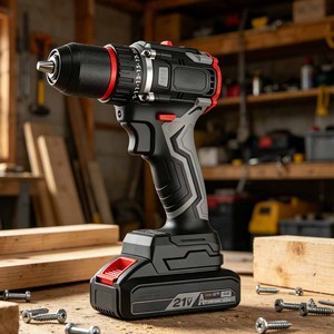 Outil électrique sans balais robuste 21V 50Nm pour conditions de chantier difficiles avec boîtier renforcé et capacité de rotation rapide - Product Image 1
