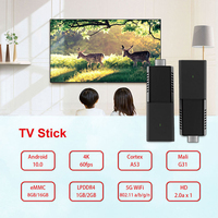 Clé USB TV en gros à prix abordable, double Wi-Fi 2G 16G, Quad Core, avec télécommande 2.4G