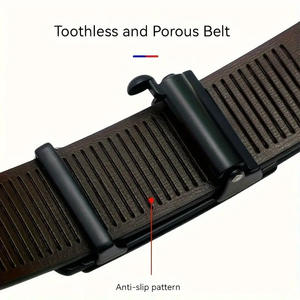Ceinture décontractée tendance à boucle automatique réglable, sans couture, légère et luxueuse pour jeunes – Vente chaude transfrontalière - Product Image 5