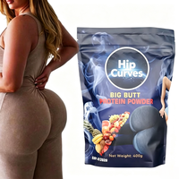 Poudre naturelle de Maca pour l'amélioration des fesses, OEM/ODM, marque privée, pour femmes adultes, soutien énergétique, 400g