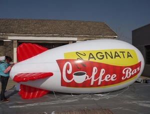 Custom Made Inflatable Pvc Airship/Helium Blimp Ngoài Trời/Zeppelin/Inflatable Blimp Để Bán K7091 - Product Image 5