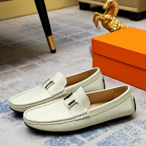 Oxford Cowhide Shoes Full-grain Upper Foamed Rubber/Latex Midsole Rubber Outsole & Fabric Lining All Seasons - Product Image 2