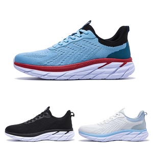 ODM OEM Tùy Chỉnh Fly Đan Đi Bộ Phong Cách Chạy Người Đàn Ông Của Giày Thể Thao Màu Trắng Giày Thể Thao 2024 Phong Cách Tốt Nhất Giày Cho Nam Giới - Product Image 6