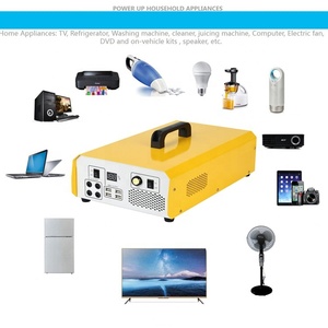 Generator tenaga surya portabel, Set lengkap dalam ruangan luar ruangan 500W dapat diisi ulang portable Solar Generator Portabl8 <span class=keywords><strong>e</strong></span> Power <span class=keywords><strong>Station</strong></span> dengan Panel surya - Product Image 1