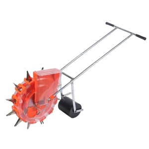 Single <b>Row</b> Manual Corn Planter Seeder <b>Machine</b> Easy Use for Peanut Seeding Fertilizer Push Farm Agricultural Manufacturing Plant - Product Image 2